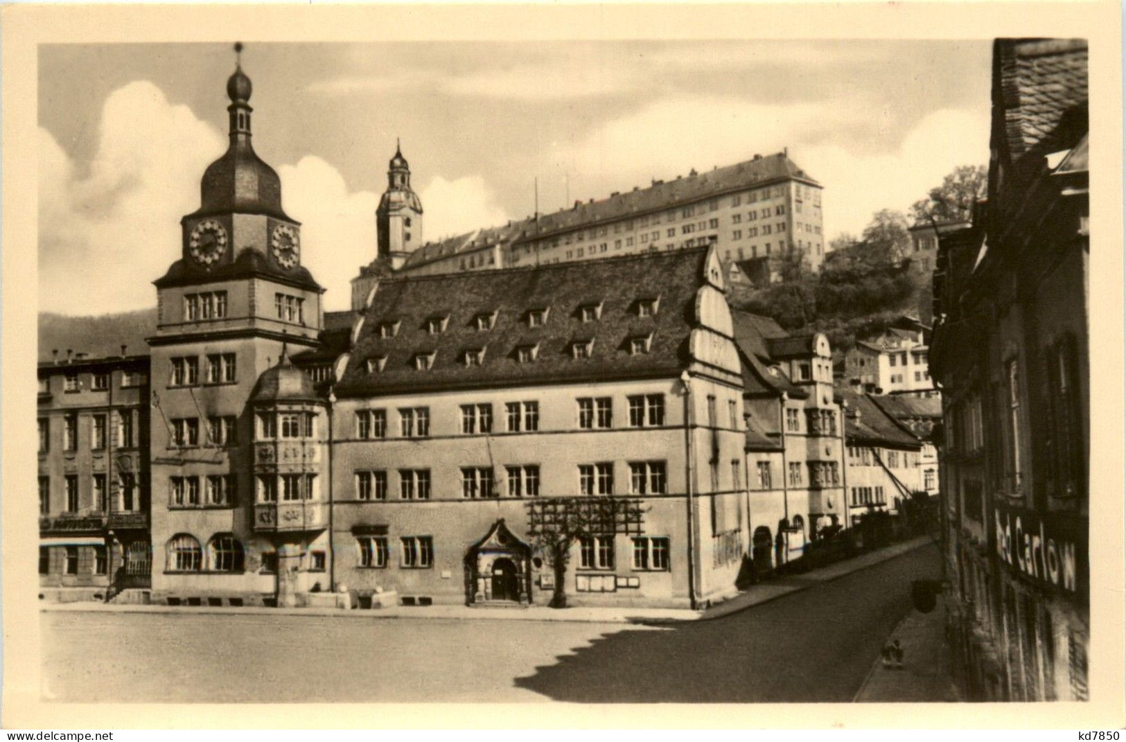 Rudolstadt/Thür. - Rathaus Und Heidecksburg - Rudolstadt