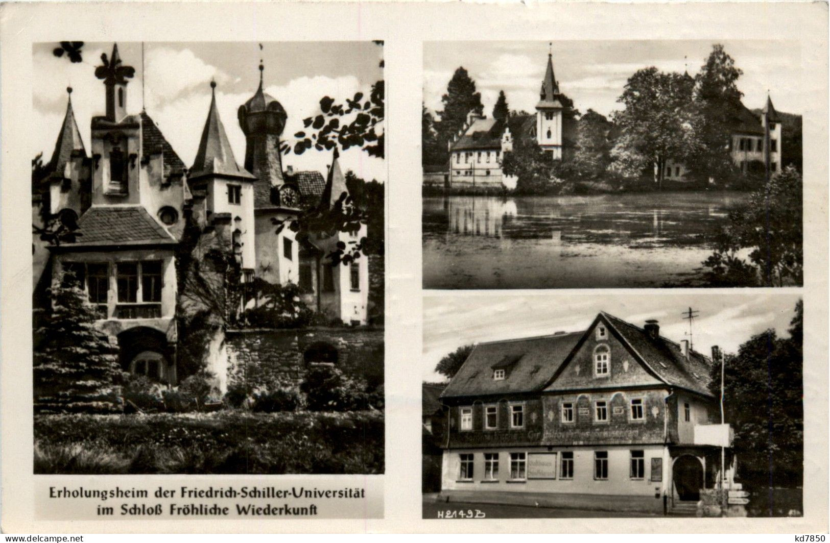 Neustadt-Orla, Erholungsheim Der Friedrich-Schiller-Universität Im Schloss Fröhliche Wiederkunft - Neustadt / Orla