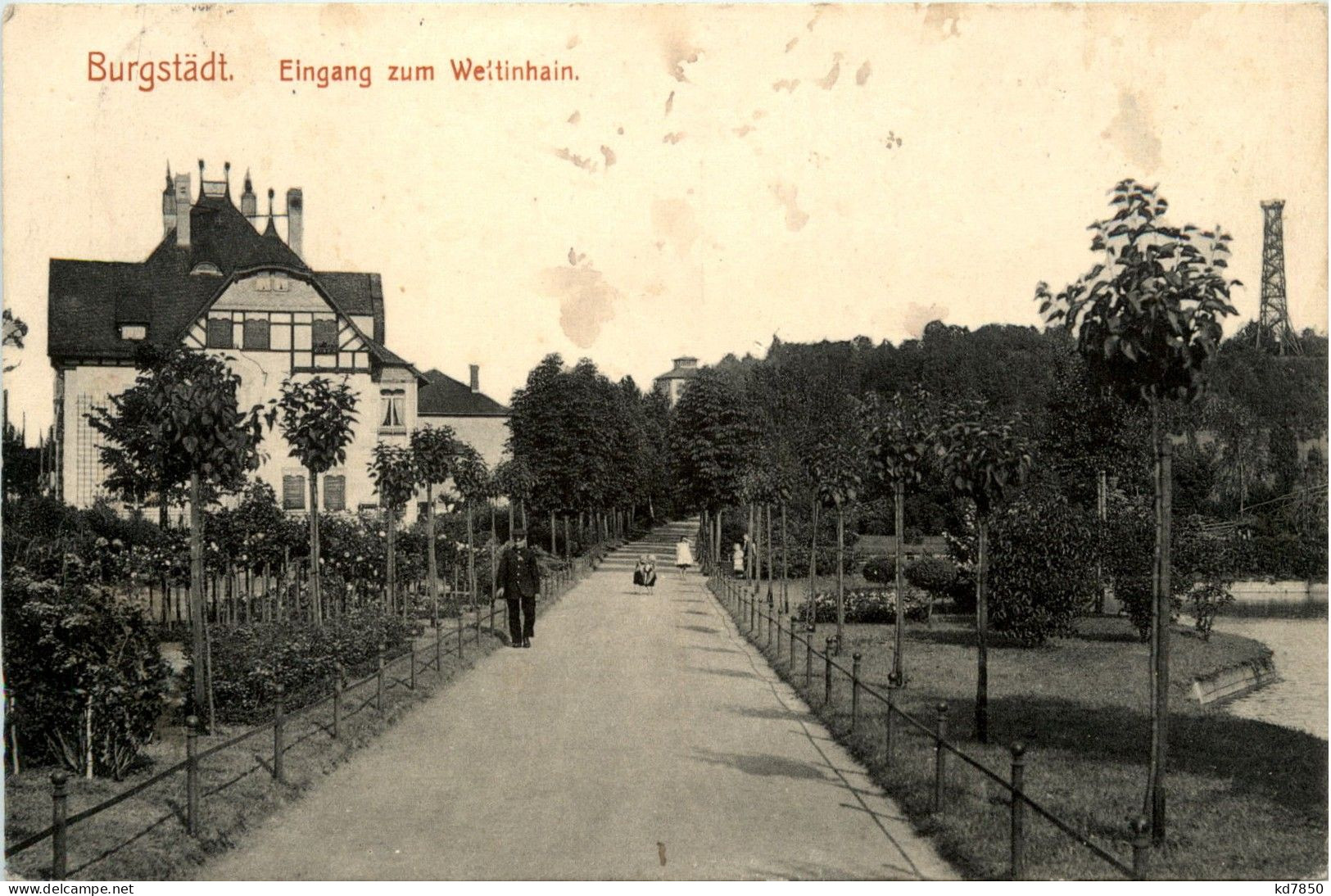 Burgstädt - Eingang Zum Weltinhain - Burgstaedt