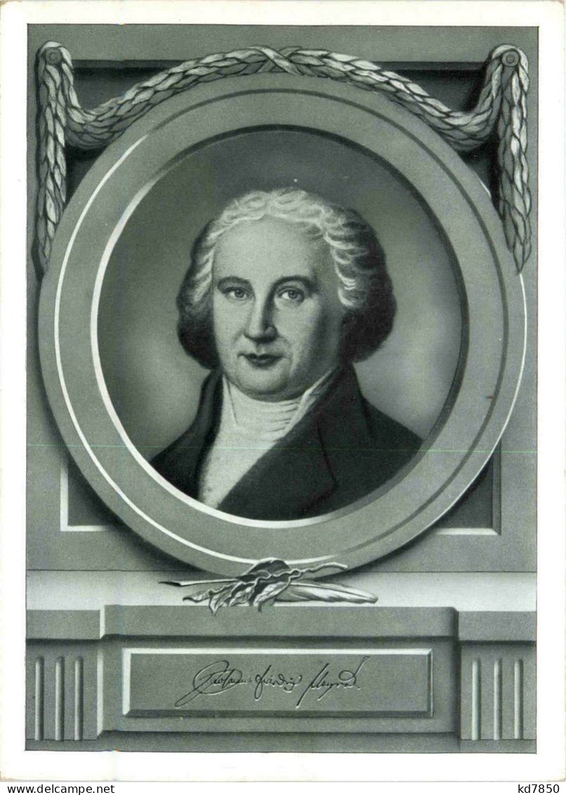 Johann Friedrich Unger - Berthold Postkarte - Personaggi Storici