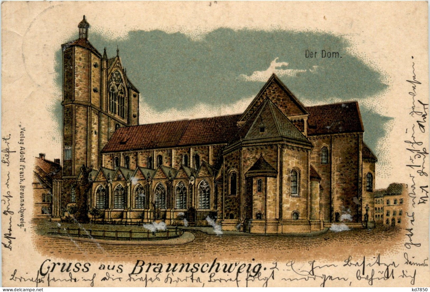 Gruss Aus Braunschweig - Litho - Braunschweig