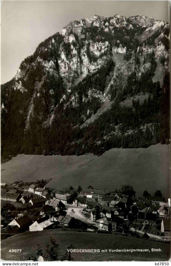 Vordernberg/Steiermark - Mit Vorderbergermauer - Vordernberg