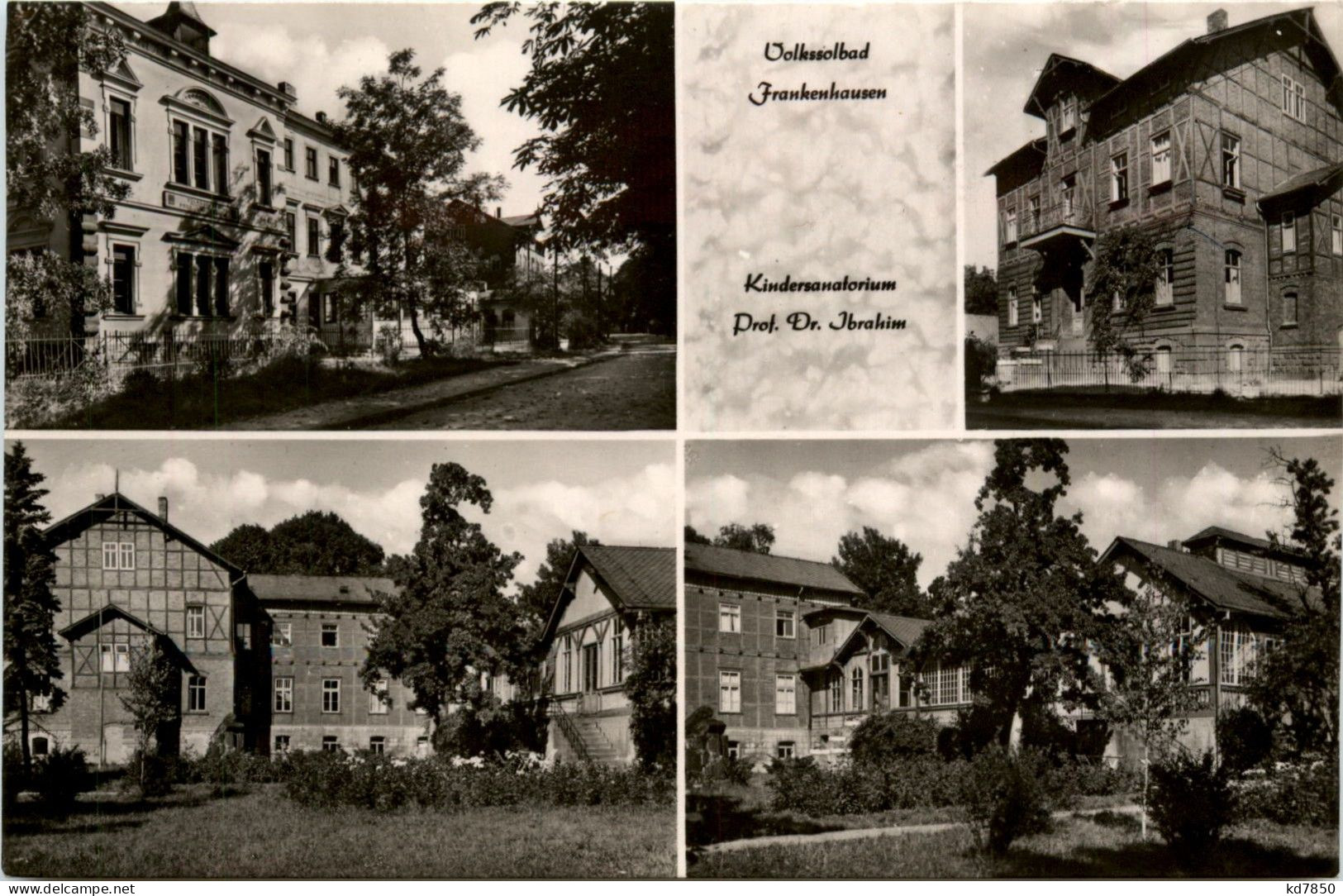 Bad Frankenhausen/Kyffh. - Kindersanatorium Prof.Dr. Ibrahim - Kyffhäuser