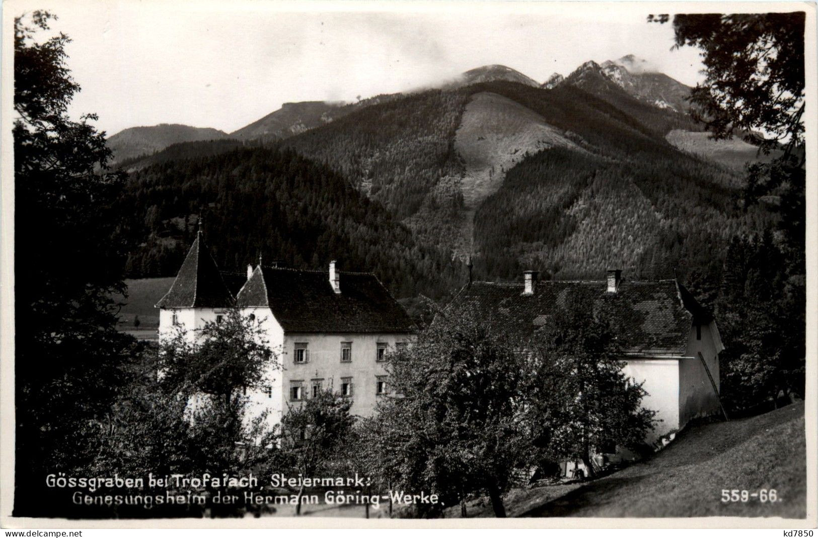 Trofaiach/Steiermark - Gössgraben - Genesungsheim Der Hermann Göring-Werke - Trofaiach