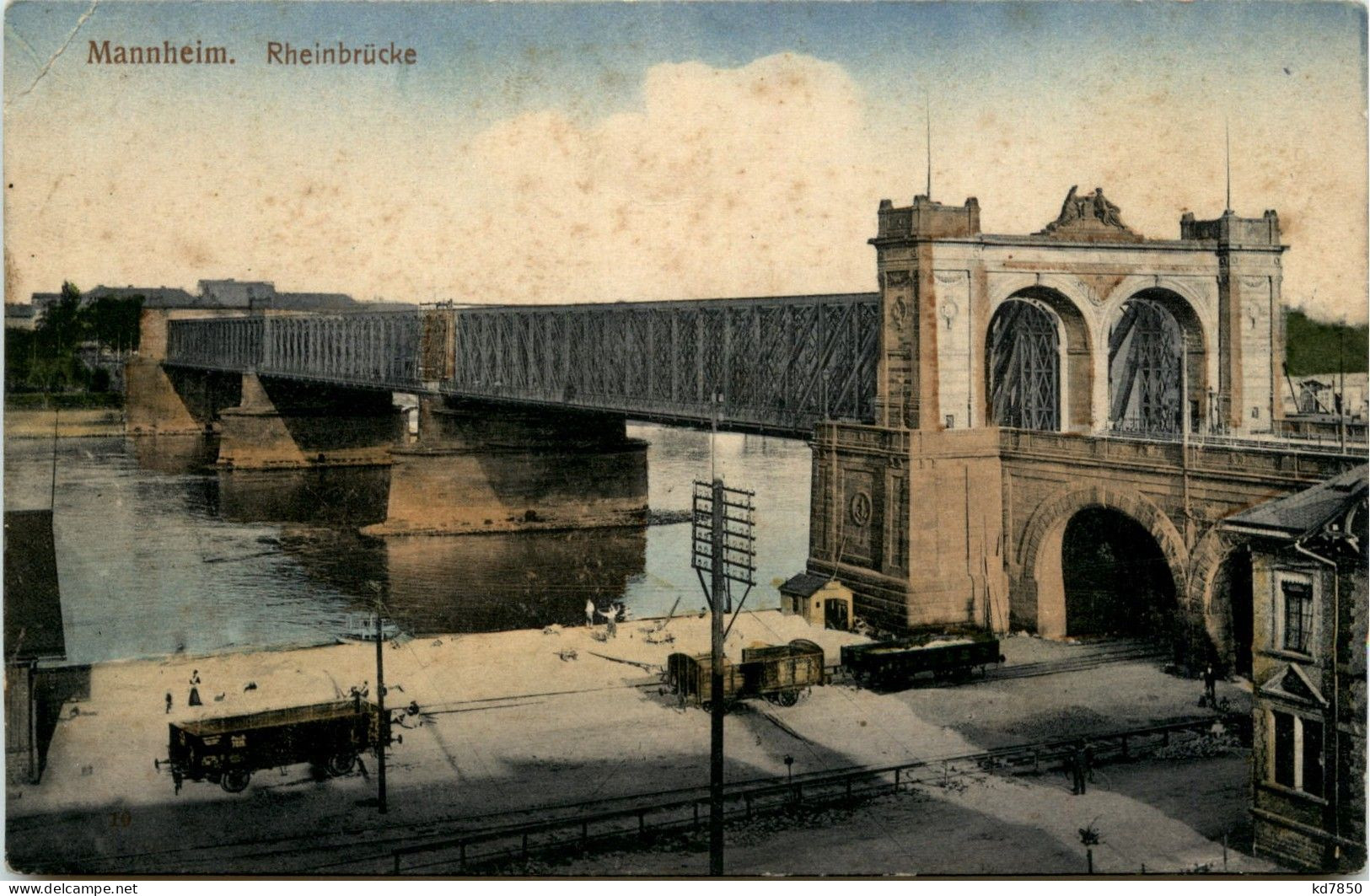 Mannheim - Rheinbrücke - Mannheim