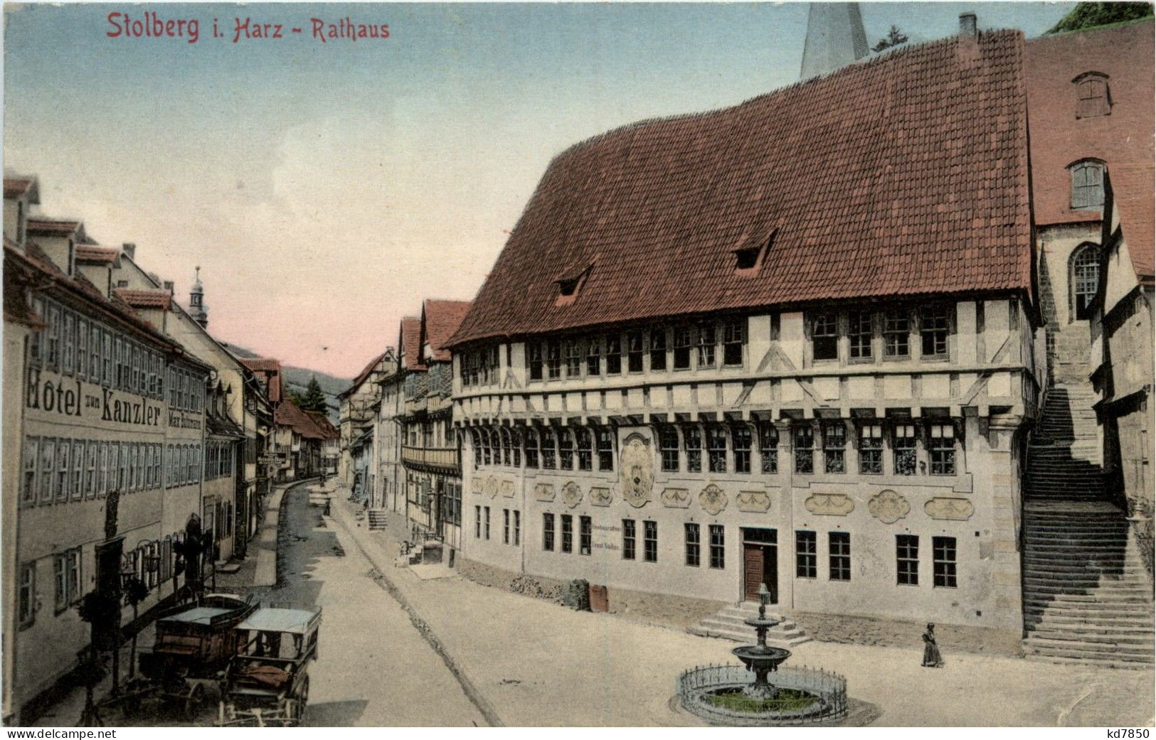 Stolberg/Harz . Rathaus - Stolberg (Harz)