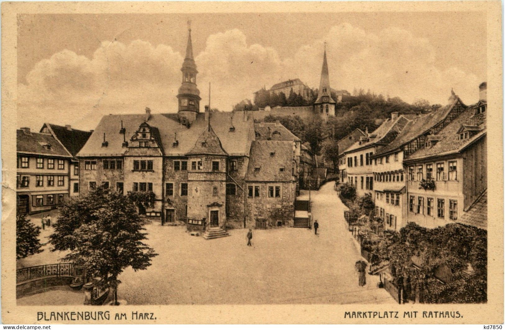 Blankenburg - Marktplatz - Blankenburg