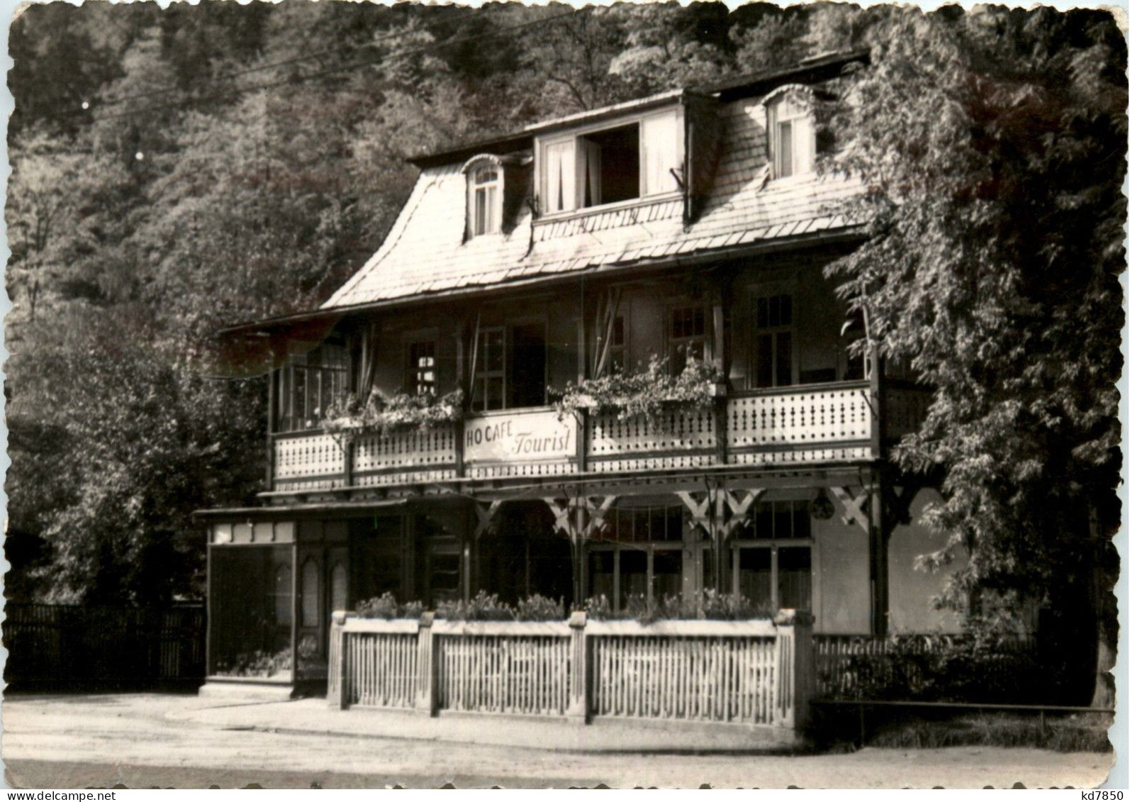 Schwarzburg/Thür.Wald - Ho-Cafe Tourist - Saalfeld