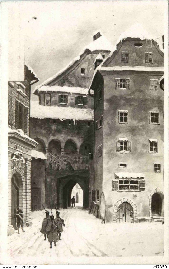 Graz/Steiermark - Alt-Graz - Inneres Paulustor Neben Palais-Sauran Sporgasse 1830 - Graz