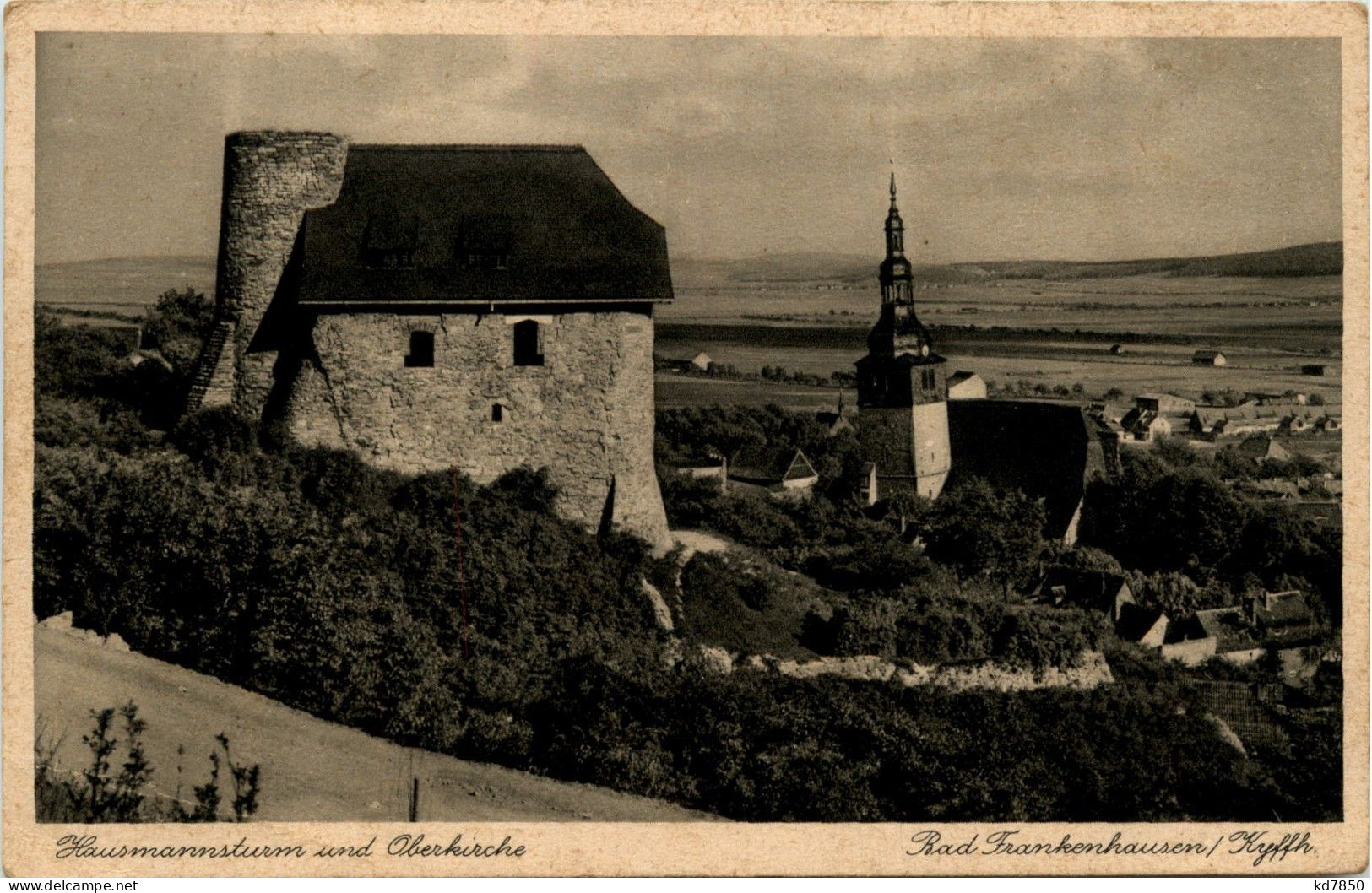 Kyffhäuser/Thür. - Solbad Frankenhausen - Hausmannsturm Und Oberkirche - Kyffhaeuser