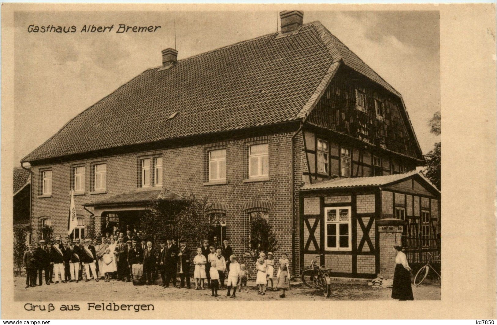 Gruss Aus Feldbergen - Gasthaus Albert Bremer - Hildesheim