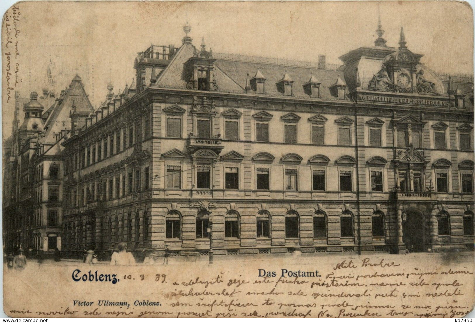 Coblenz - Das Postamt - Koblenz