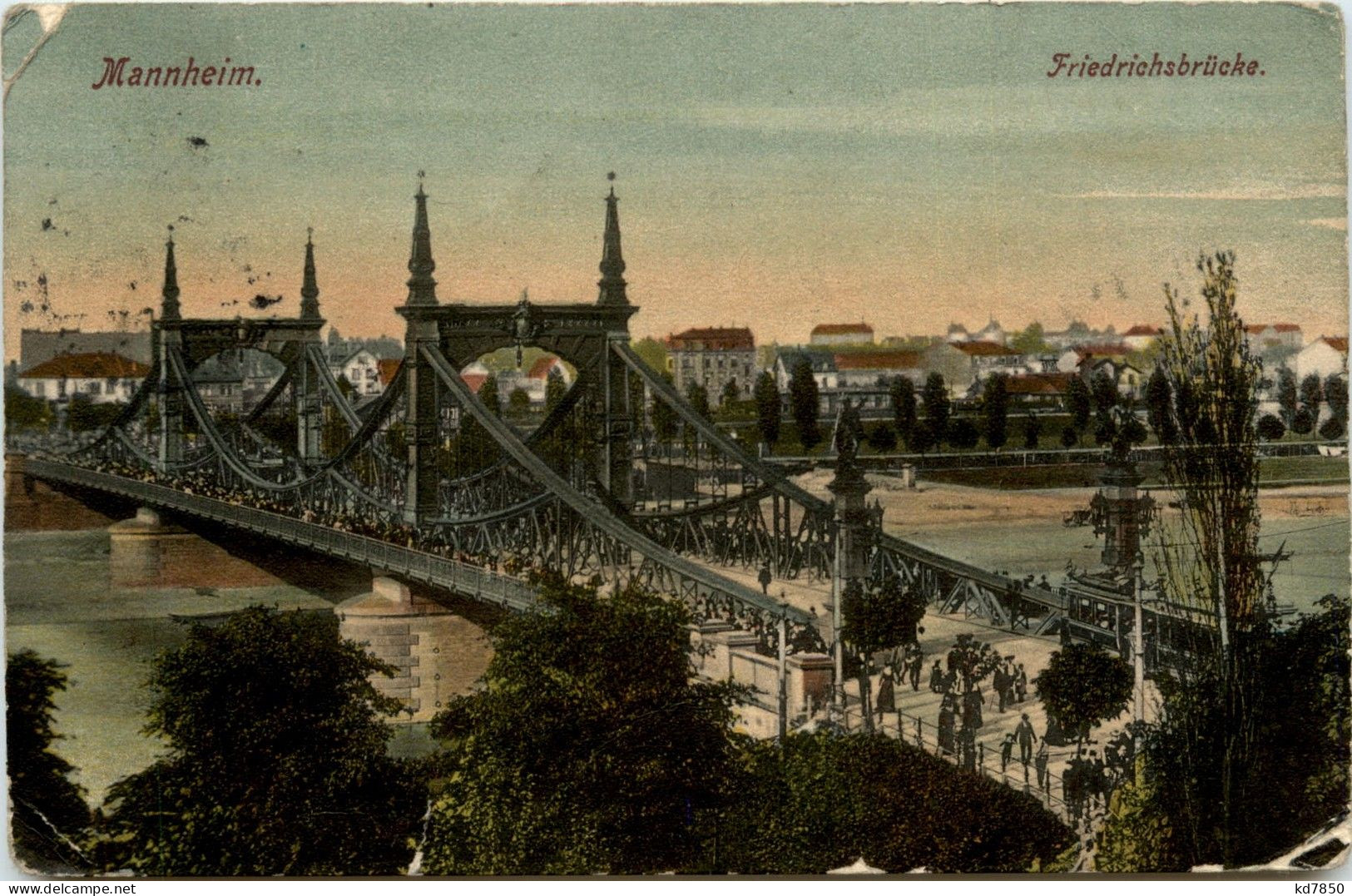 Mannheim - Friedrichsbrücke - Mannheim