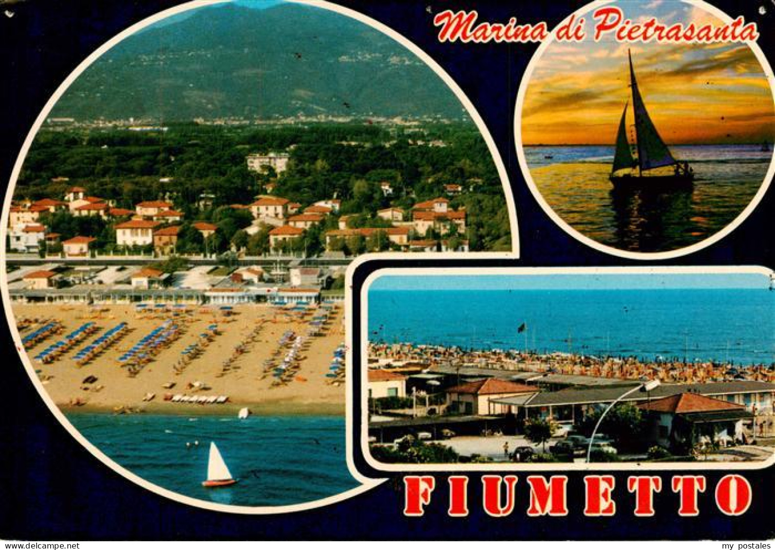 73898108 Fiumetto Pietrasanta Toscana IT Marina Di Pietrasanta Fliegeraufnahme  - Other & Unclassified