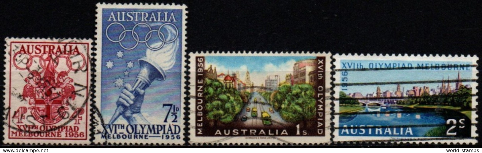 AUSTRALIE 1956 O - Usados