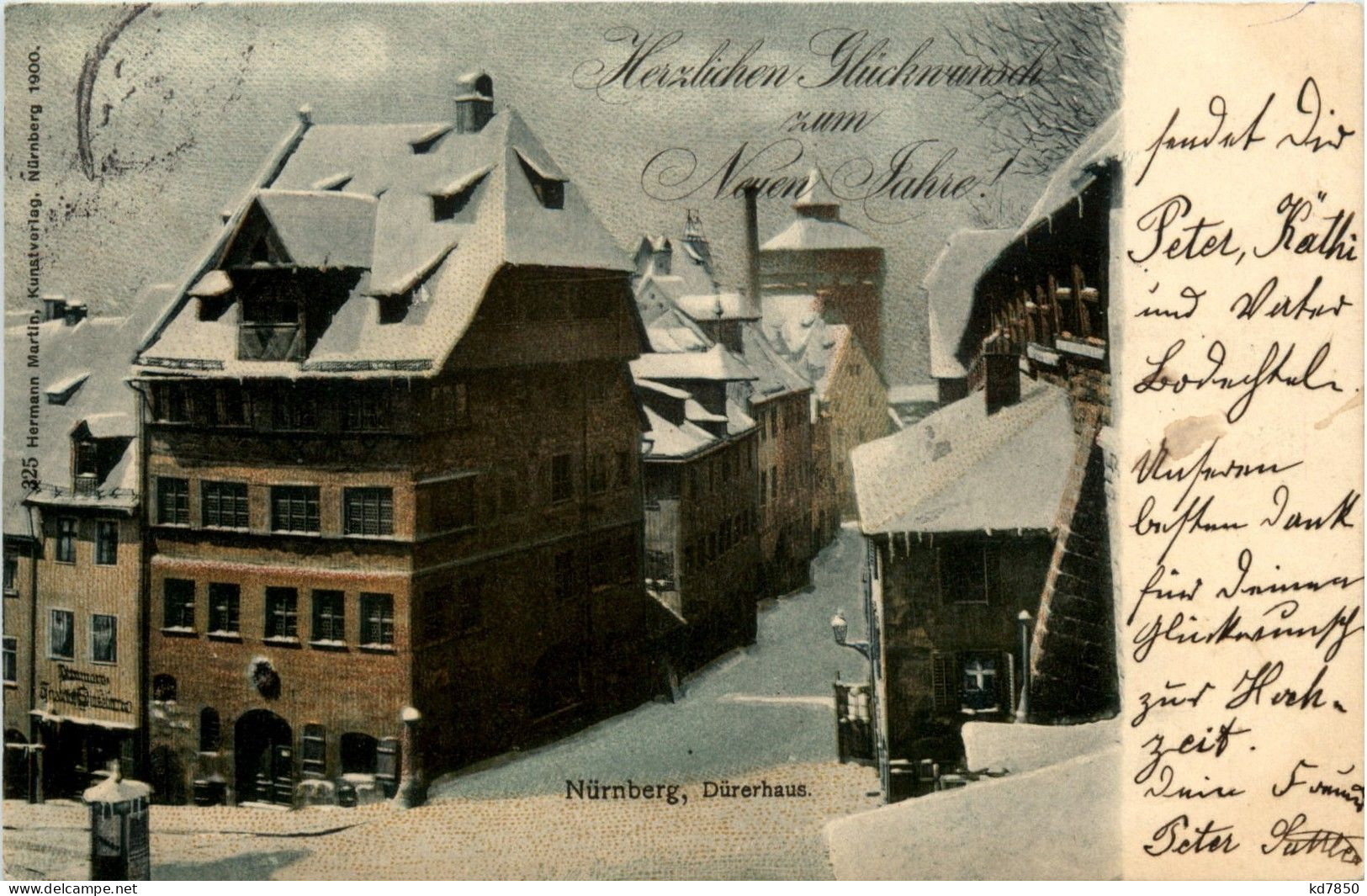 Nürnberg - Dürerhaus Im Winter - Nürnberg