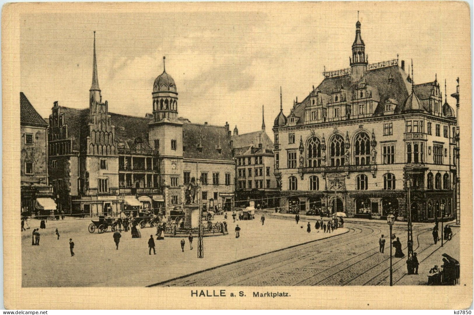 Halle - Marktplatz - Halle (Saale)