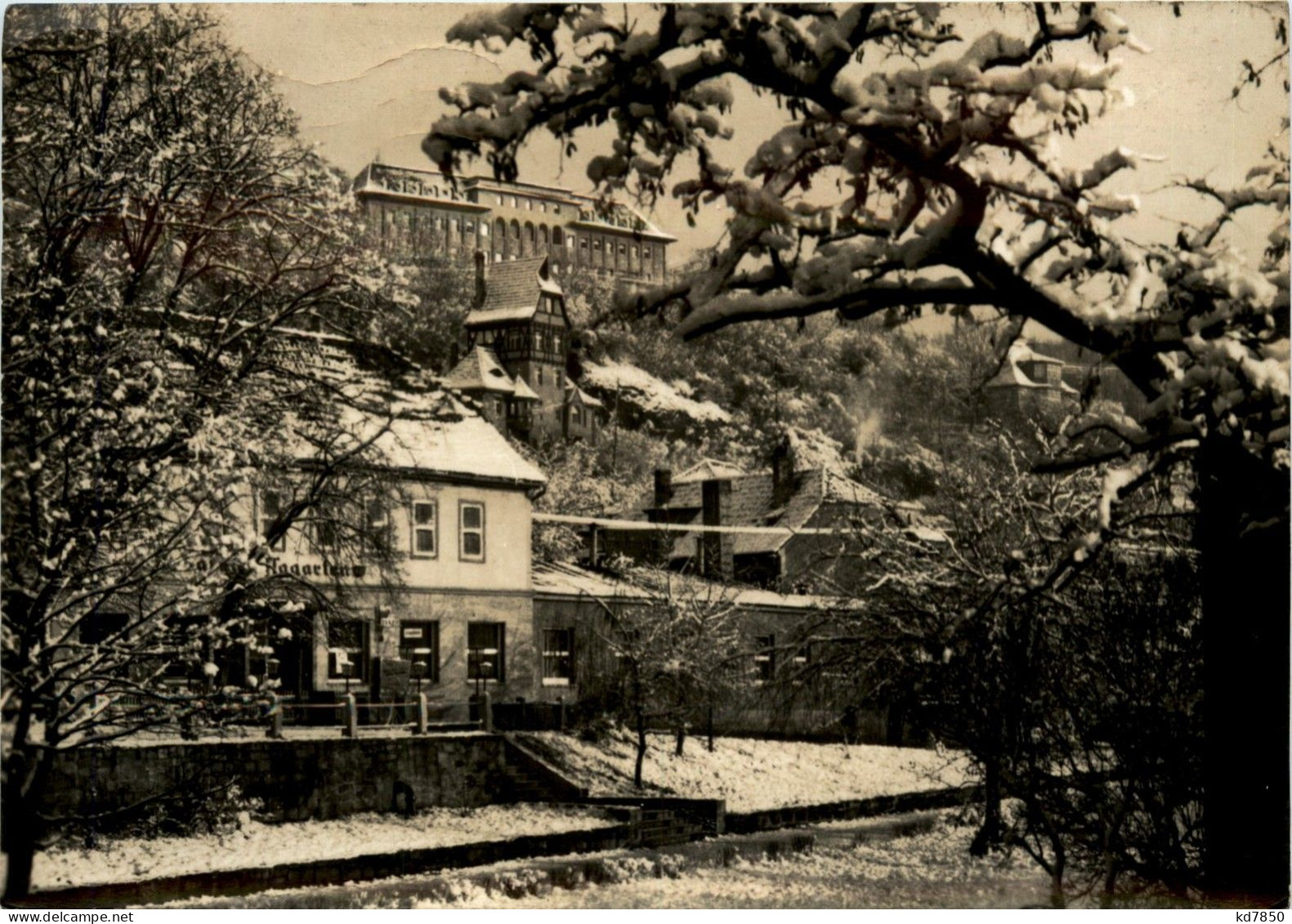 Solbad Frankenhausen/Kyffh. - Konsum-Gaststätte Barbarossagarten - Kyffhäuser