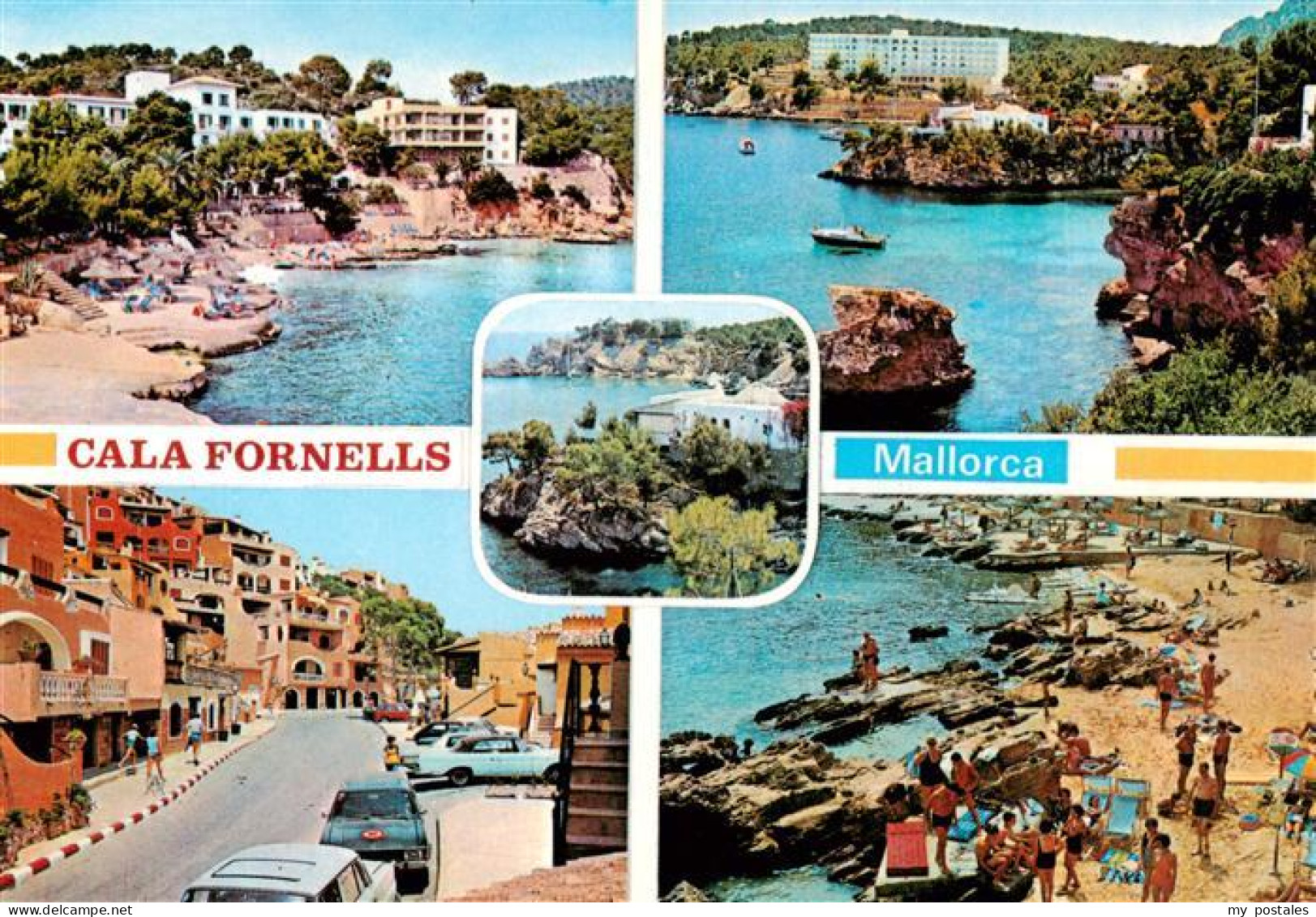 73898089 Cala Fornells Paguera Mallorca Islas Baleares ES Strandpartien Dorfstra - Andere & Zonder Classificatie