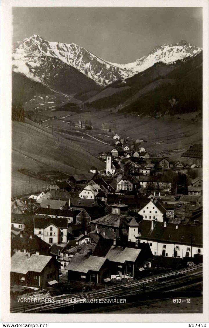 Vordernberg/Steiermark - Mit Polster Und Griesmauer - Vordernberg