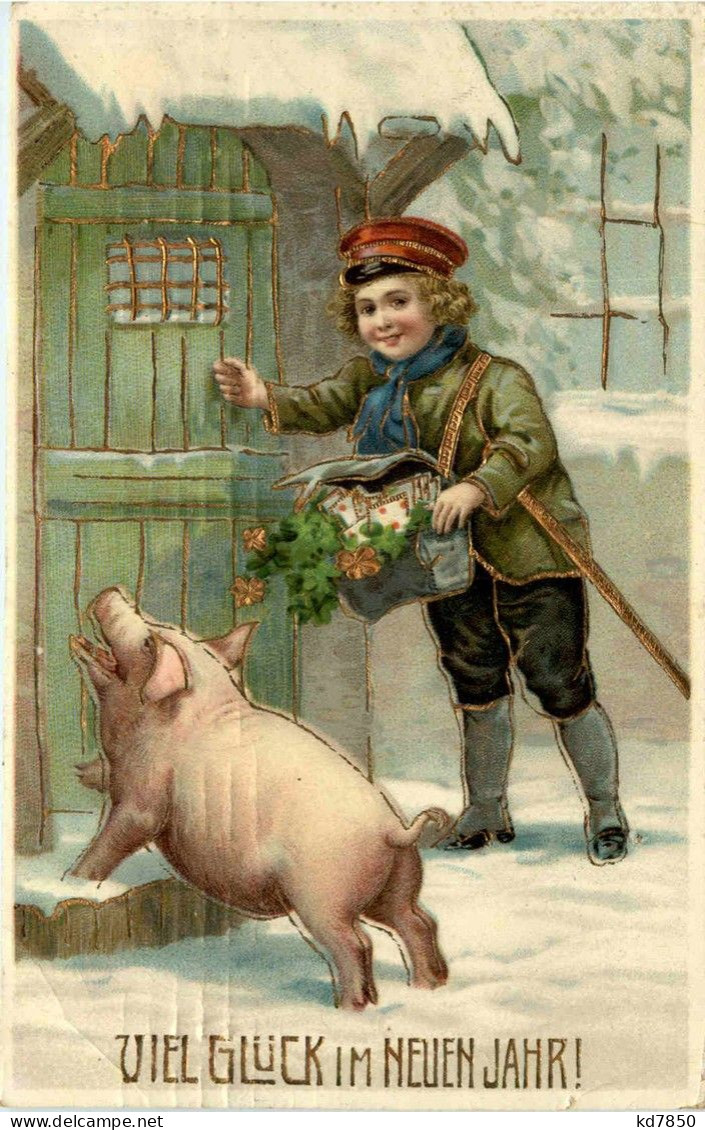 Neujahr - Schwein - New Year