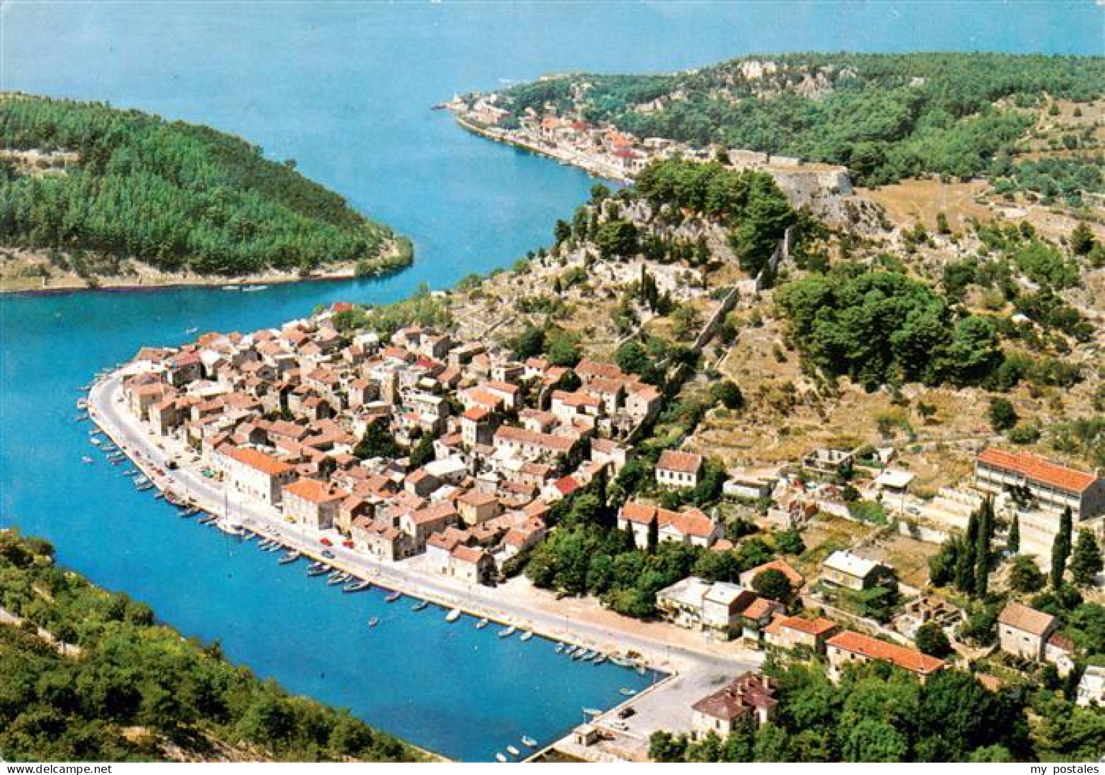 73898081 Novigrad Croatia Fliegeraufnahme  - Croatie