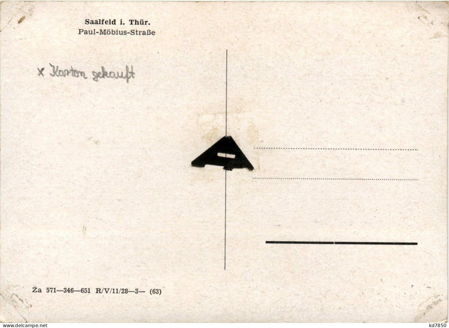 Saalfeld/Saale - Paul-Möbius-Strasse - Saalfeld