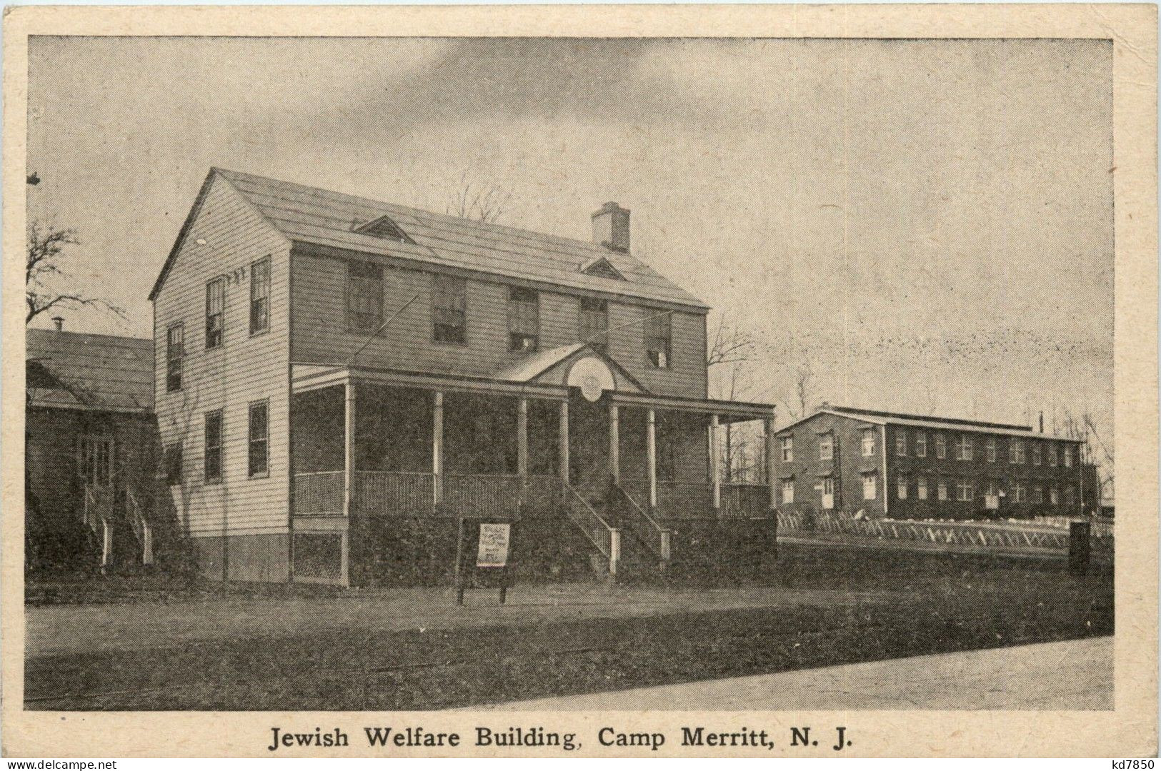 Jewish Welfare Building - Camp Merritt - Judaisme