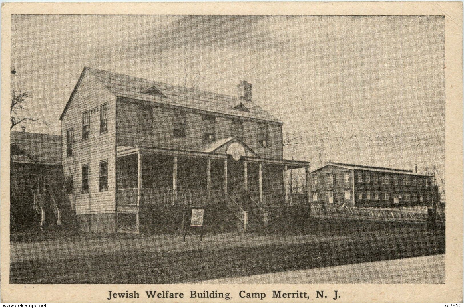 Jewish Welfare Building - Camp Merritt - Jewish