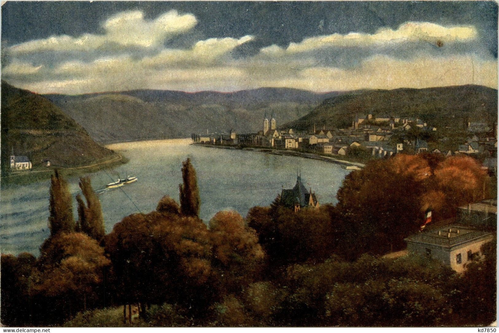 Boppard - Künstlerkarte H. Hoffmann - Boppard