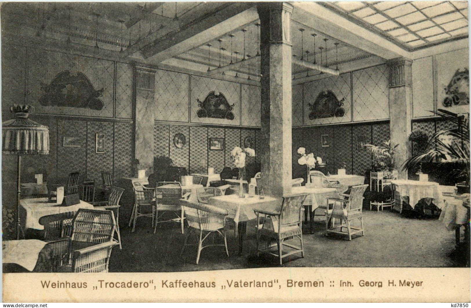 Bremen - Weinhaus Trocadero - Kaffeehaus Vaterland - Bremen