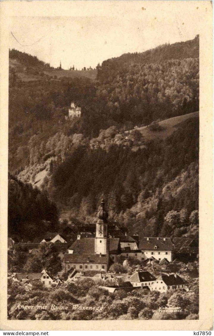 Anger - Oststeiermark - Sommerfrische Anger Mit Ruine Waxenegg - Anger