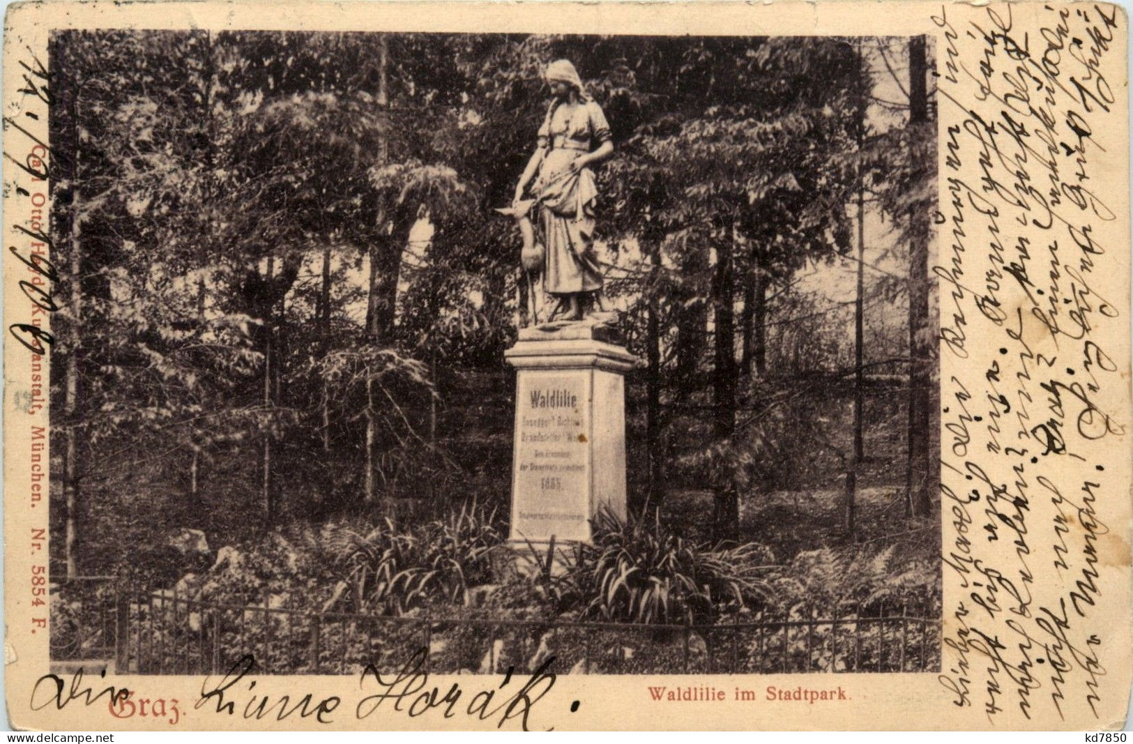 Graz/Steiermark - Waldlilie Im Stadtpark - Graz