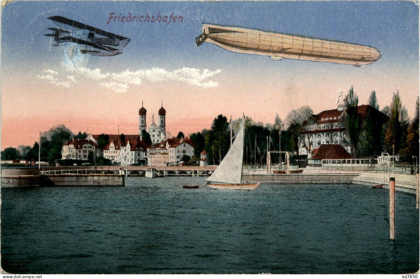 Friedrichshafen - Zeppelin - Flugzeug - Friedrichshafen