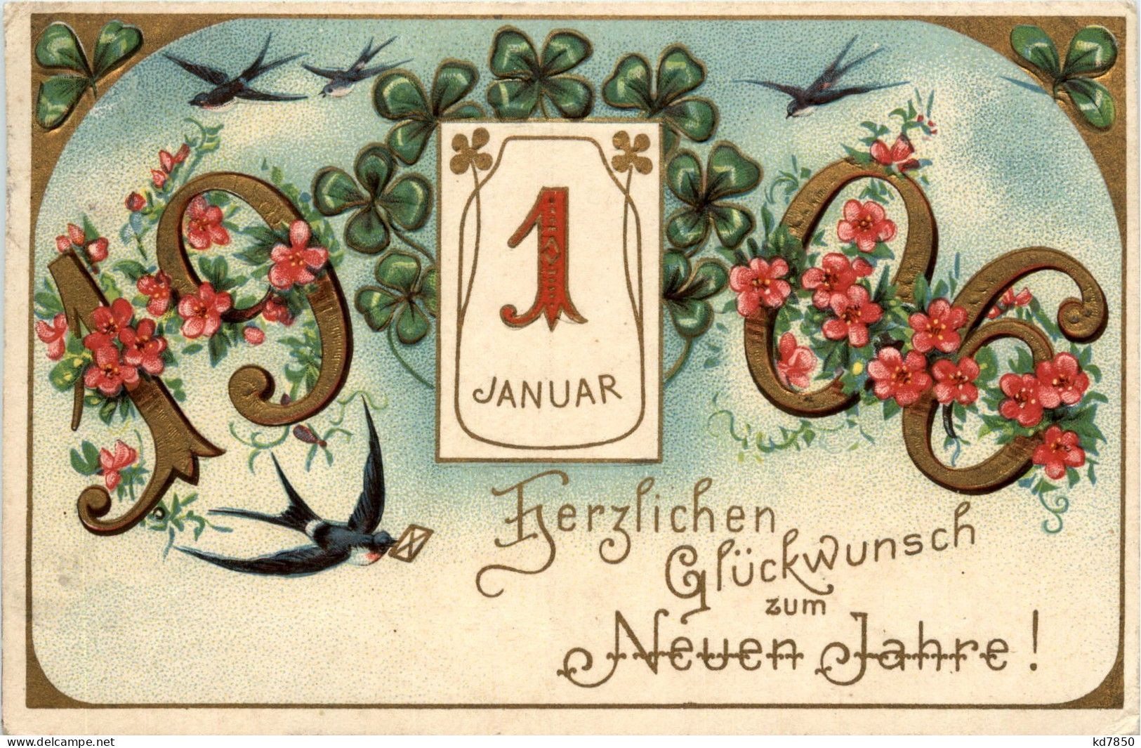 Jahreszahl 1906 - Anno Nuovo