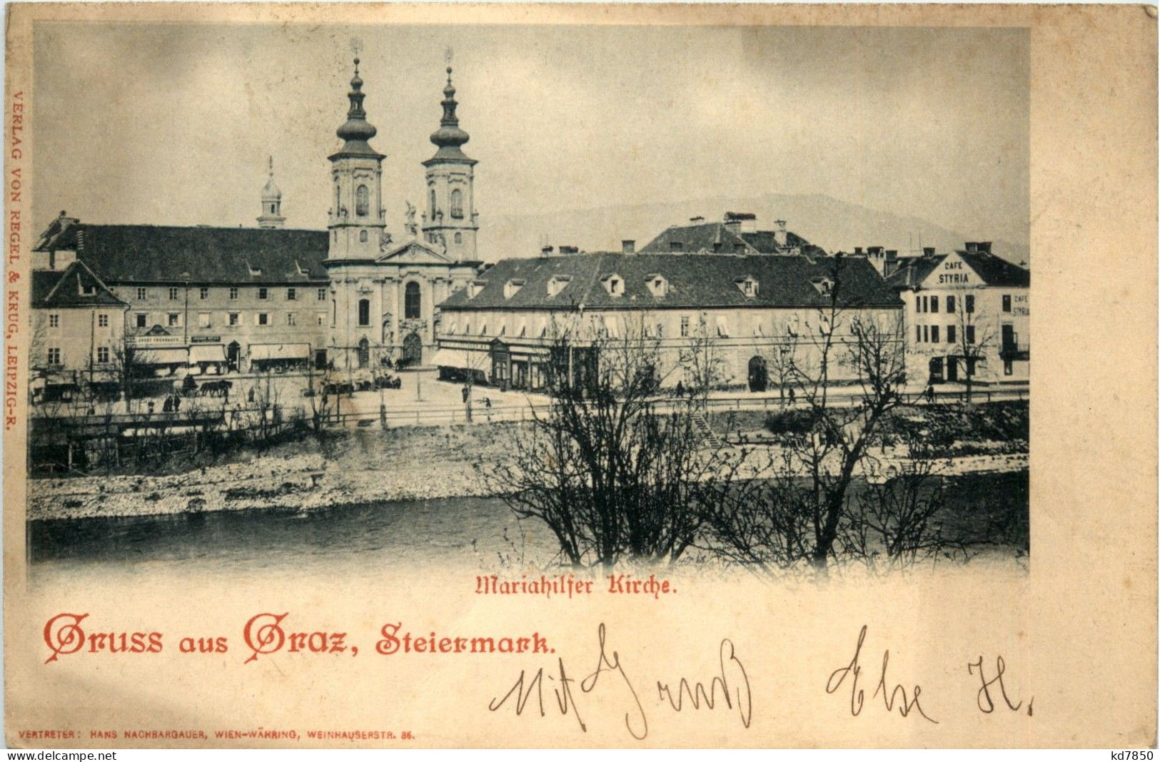 Graz/Steiermark - Mariahilfer Kirche - Graz