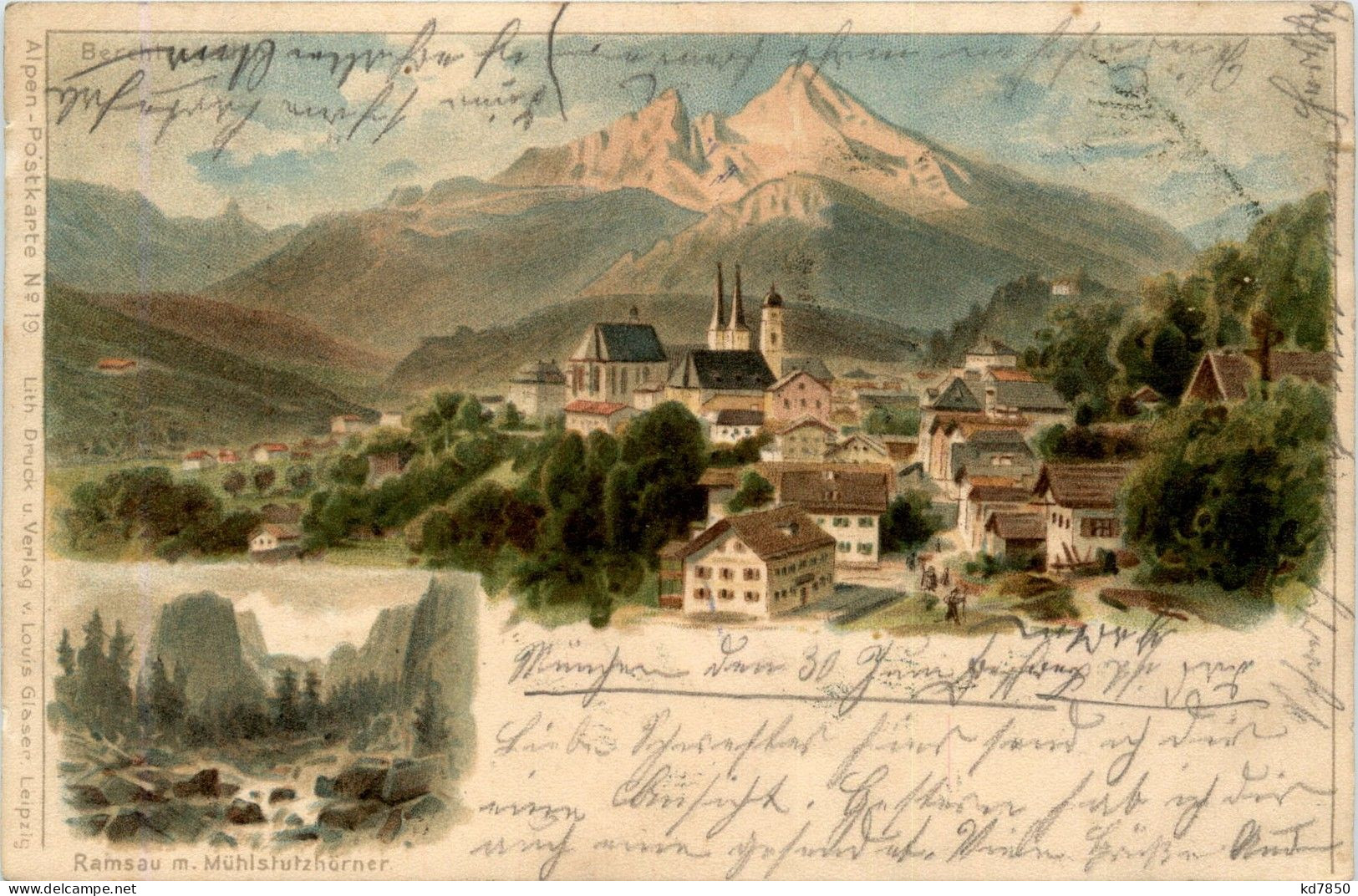 Ramsau - Litho - Berchtesgaden