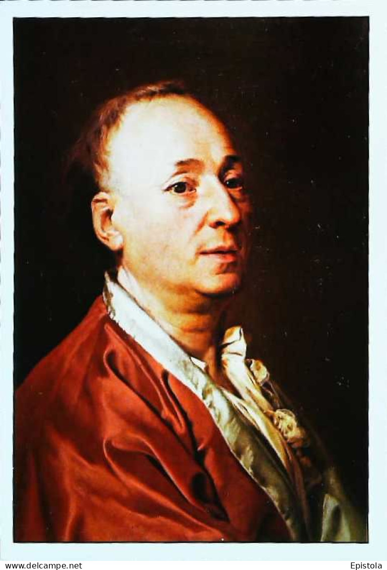 ►  Levitski  Portrait De Diderot - Paintings