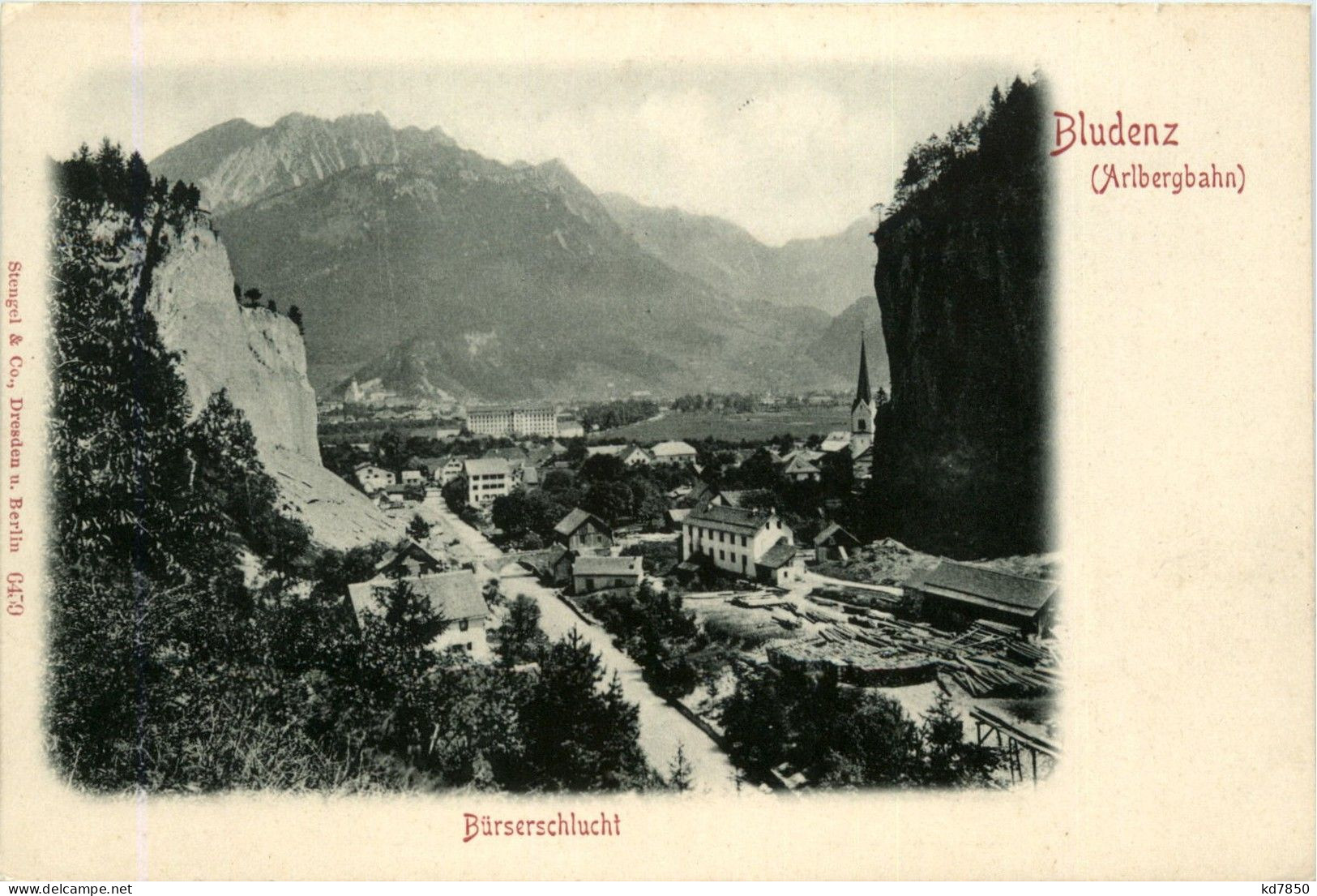 Bludenz - Bürserschlucht - Bludenz