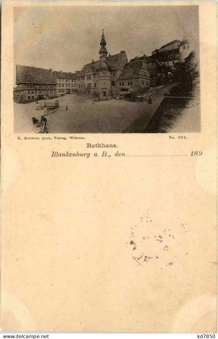 Blankenburg - Rathaus - Blankenburg