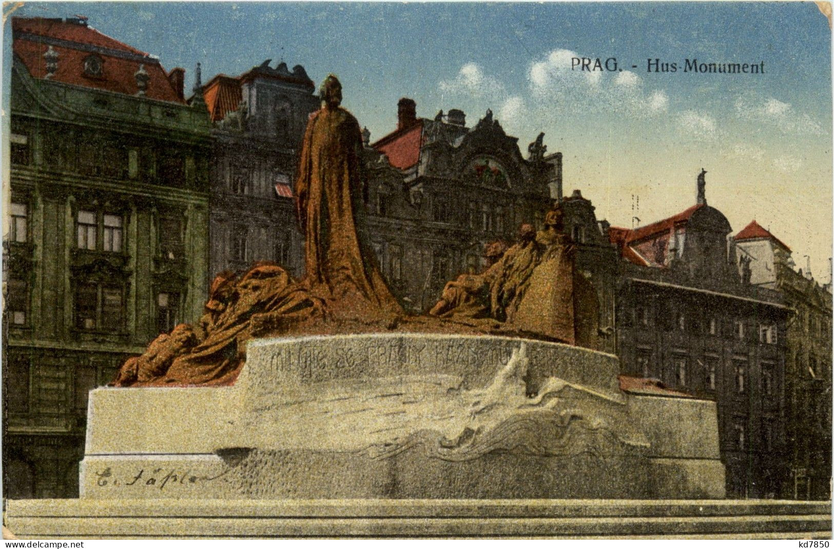 Prag - Hus Monument - Czech Republic