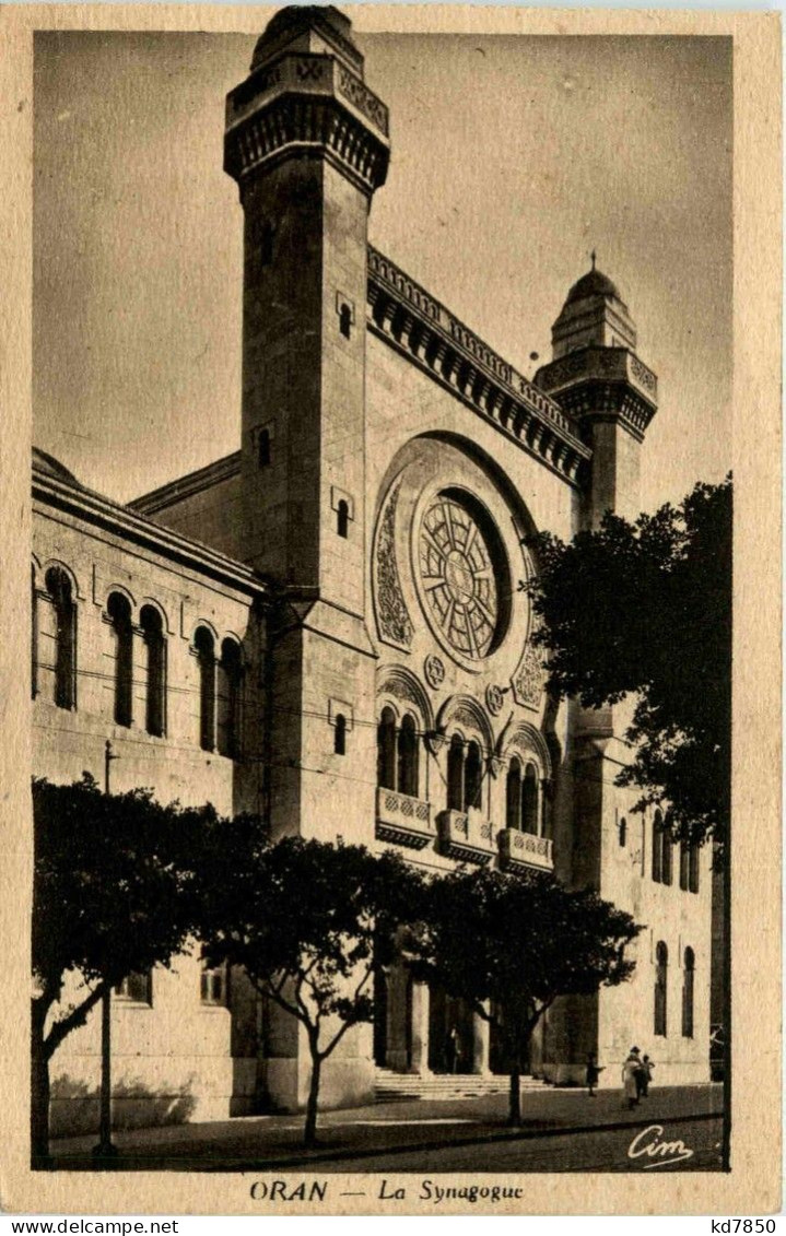 Oran - La Synagogue - Judaika