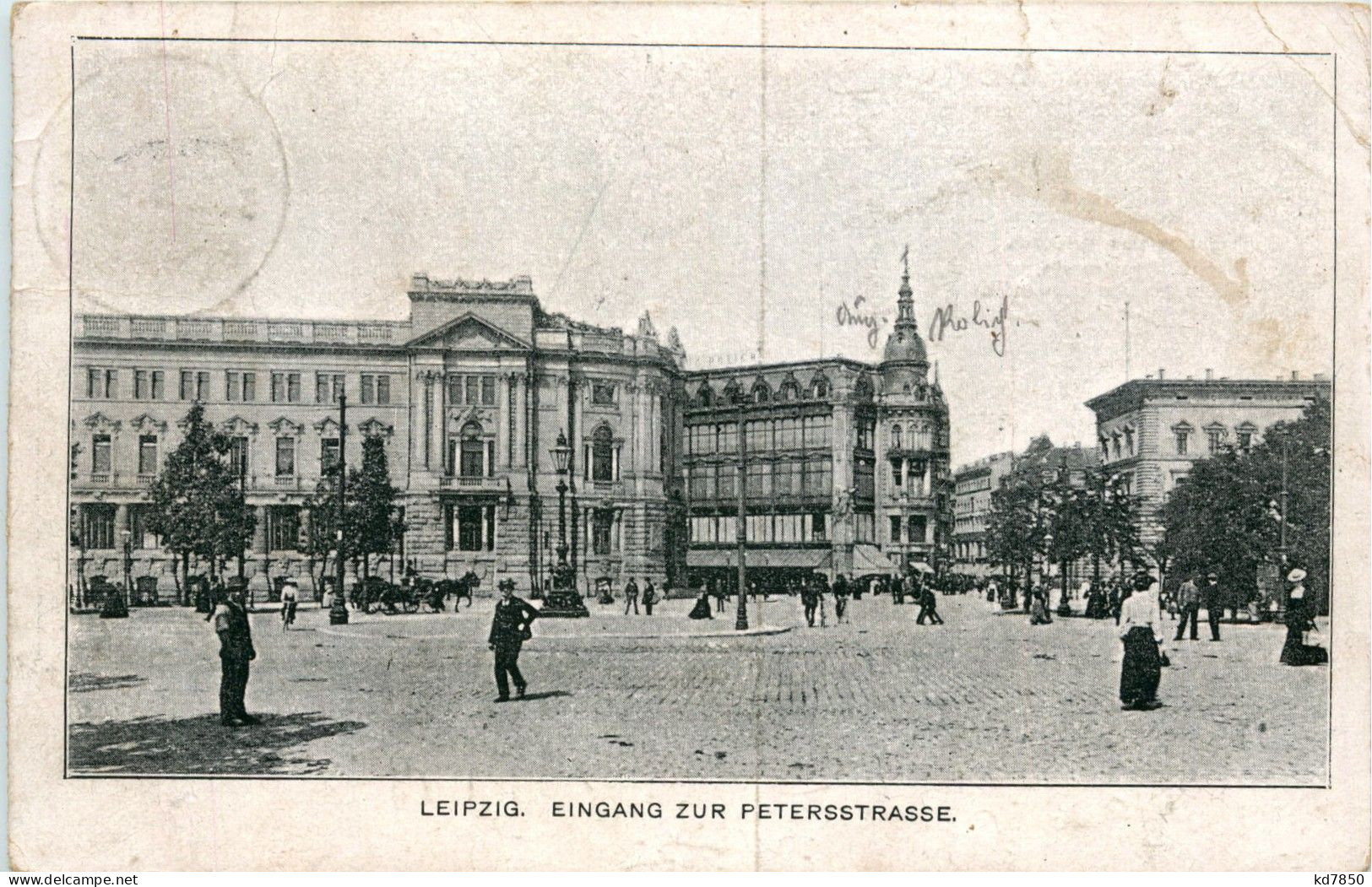 Leipzig - Eingang Zur Petersstrasse - Leipzig