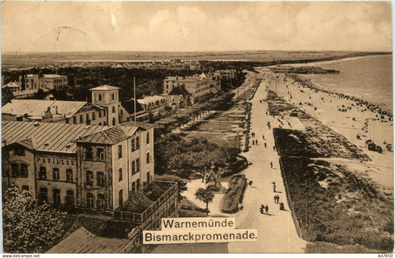 Warnemünde - Bismarckpromenade - Rostock