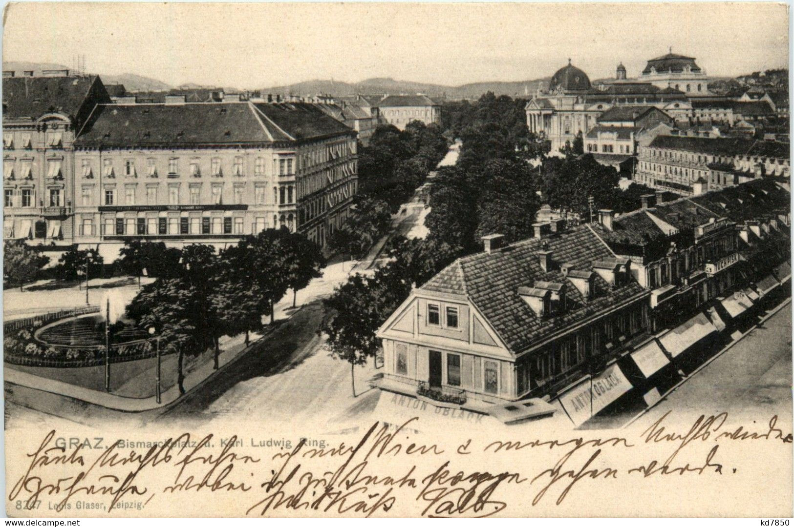 Graz/Steiermark - Bismarckplatz U. Karl-Ludwig Ring - Graz