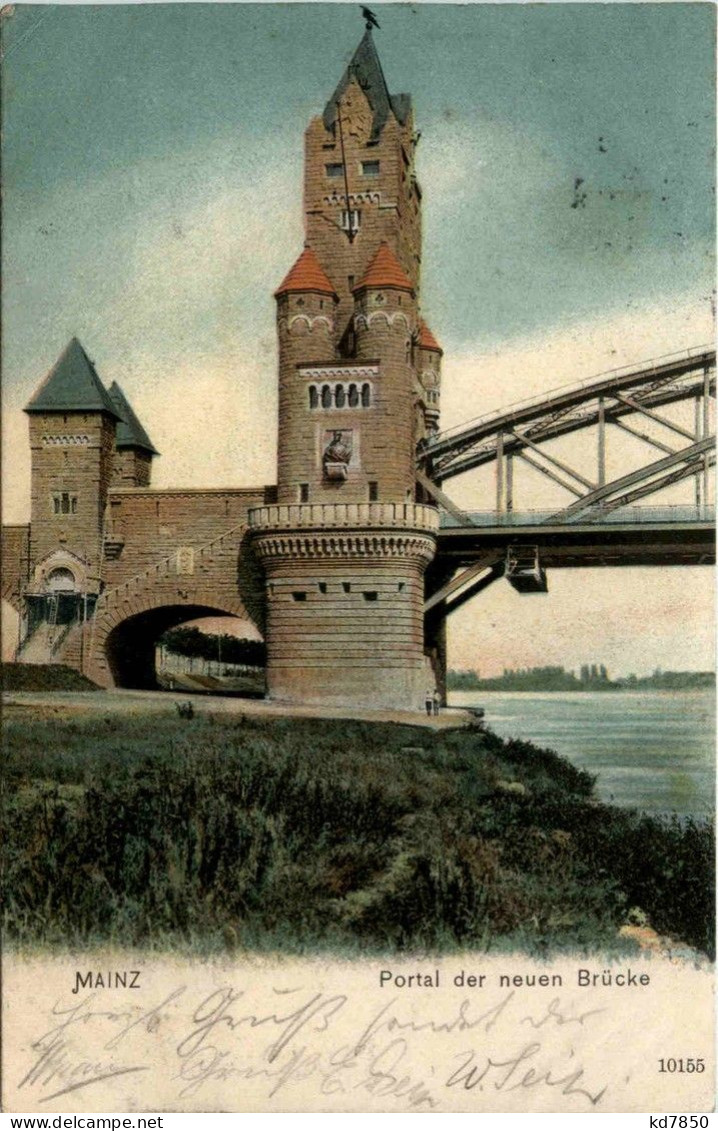 Mainz - Portal Der Neuen Brücke - Mainz