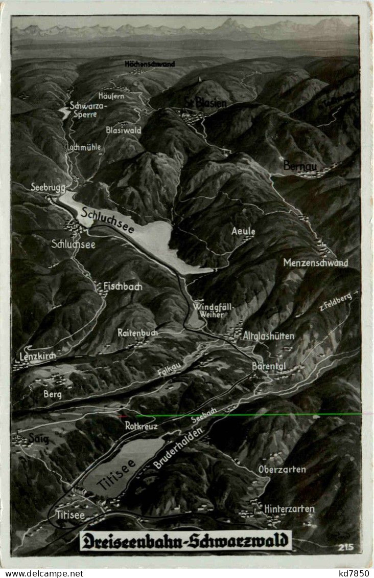 Dreiseenbahn Schwarzwald - Titisee-Neustadt