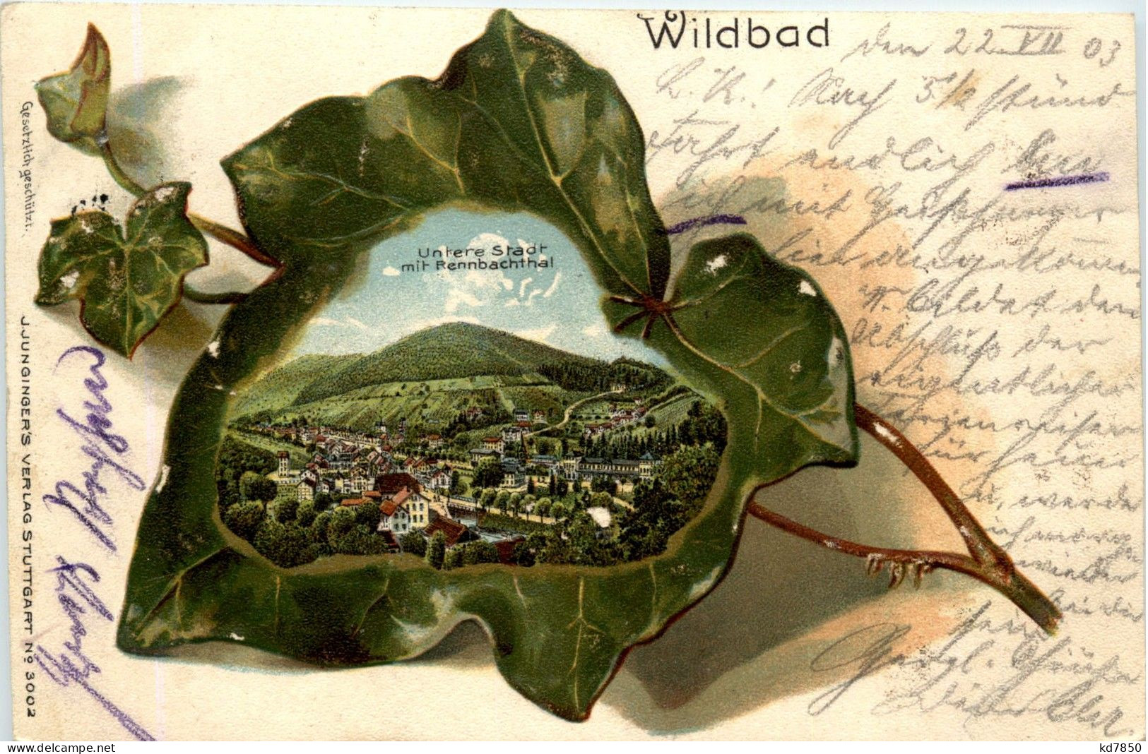 Wildbad - Litho - Calw