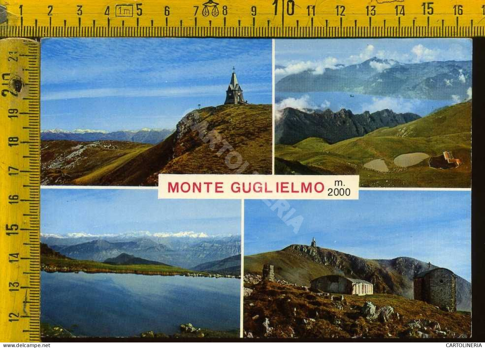 Brescia Lago D' Iseo  Monte Guglielmo - Il Monumento E Il Rifugio - Brescia