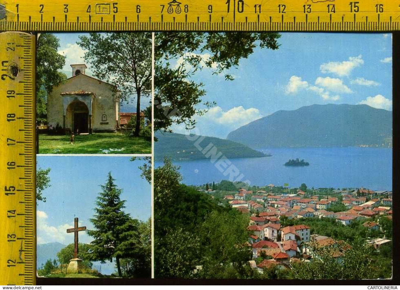 Brescia  Marone - Lago D' Iseo Panorama Dalla Civettuola Chiesina Di S. Pietro - Brescia